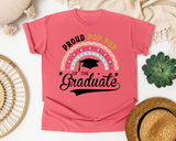 Proud Pop Pop Of The Graduate graphic tee in Watermelon