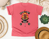 Master Of The Meat Dad Brown 2 graphic tee in Watermelon