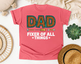 Dad Fixer Of All Things Brown graphic tee in Watermelon