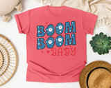 Boom Boom Baby graphic tee in Watermelon