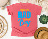 Proud New Dad It's A Boy graphic tee in Watermelon