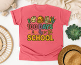 100 Days Abc Of School graphic tee in Watermelon