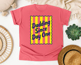 Dadding Since Day One graphic tee in Watermelon