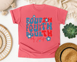 Fourth Of July graphic tee in Watermelon