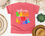 Welcome Back To School Script graphic tee in Watermelon