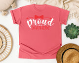 Proud Father White 4 graphic tee in Watermelon