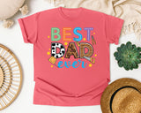 Best Dad Ever Grey 3 graphic tee in Watermelon