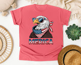 Merica Grey 2 graphic tee in Watermelon