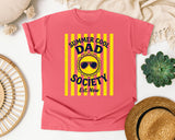 Summer Cool Dad Society Yellow 2 graphic tee in Watermelon