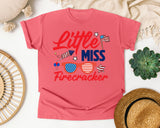 Little Miss Firecracker Red 2 graphic tee in Watermelon