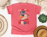 It's 4th Of July Bruh graphic tee in Watermelon