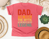 Dad The Man The Myth The Legend Red 2 graphic tee in Watermelon