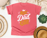 Best Dad Ever White 3 graphic tee in Watermelon