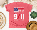 Never Forget Anniversary graphic tee in Watermelon