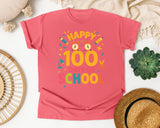 Happy 100 Days Of School Confetti graphic tee in Watermelon