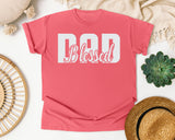 Blessed Dad White 2 graphic tee in Watermelon