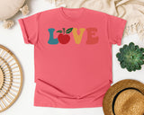 Love Apple graphic tee in Watermelon
