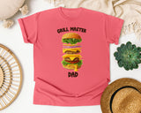 Grill Master Dad Brown 2 graphic tee in Watermelon
