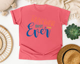 Best Teacher Ever Script graphic tee in Watermelon