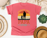 World's Best Papa Ever graphic tee in Watermelon
