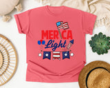 Merica Light graphic tee in Watermelon