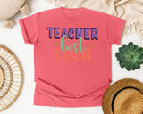 Teacher Best Ever graphic tee in Watermelon