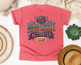 Dad Mode Activated Grey 2 graphic tee in Watermelon