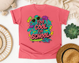Too Cool For School Skateboard graphic tee in Watermelon