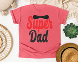 Super Dad Red graphic tee in Watermelon