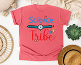 Science Tribe Watch graphic tee in Watermelon