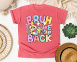 Bruh We Back Owl graphic tee in Watermelon