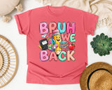 Bruh We Back Pencil graphic tee in Watermelon