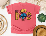 Best Dad Ever Brown graphic tee in Watermelon