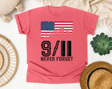 Never Forget Black 2 graphic tee in Watermelon