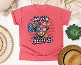 Oh My Stars Grey 2 graphic tee in Watermelon