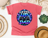Level Up Dad graphic tee in Watermelon
