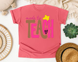 Made To Teach graphic tee in Watermelon