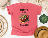 Master Of The Meat Dad Brown graphic tee in Watermelon
