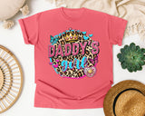 Daddy's Girl graphic tee in Watermelon