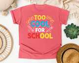 Too Cool For School Bold graphic tee in Watermelon