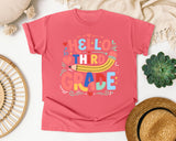 Hello Third Grade graphic tee in Watermelon