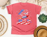 4th Of July graphic tee in Watermelon