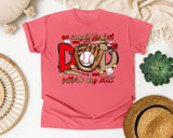 We Caught The Best Dad graphic tee in Watermelon