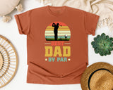 Best Dad By Far Golf graphic tee in Yam