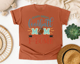 Every Great Football Mom Drops The F-Bomb graphic tee in Yam
