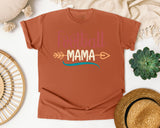Football Mama Arrow Red graphic tee in Yam