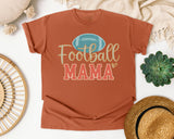Football Mama Retro graphic tee in Yam