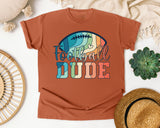 Football Dude graphic tee in Yam