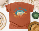 My Heart Is On That Field Retro graphic tee in Yam