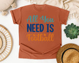 All You Need Is Football graphic tee in Yam